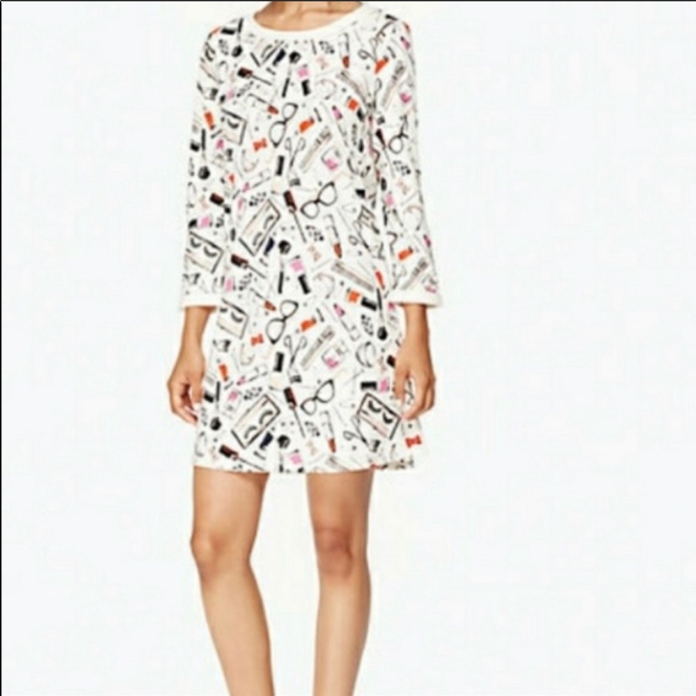 Kate Spade • Makeup print nightgown